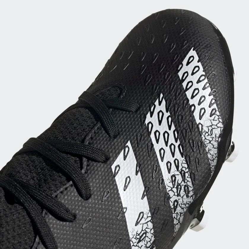 adidas PREDATOR FREAK.3 Firm Ground Soccer Cleats | Black | Kid's Unisex