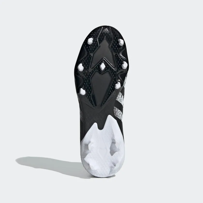 adidas PREDATOR FREAK.3 Firm Ground Soccer Cleats | Black | Kid's Unisex